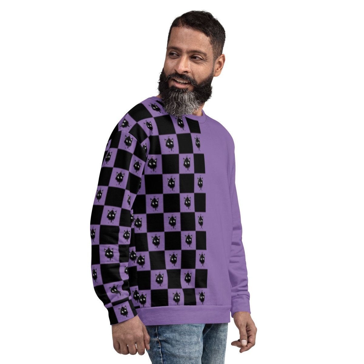 Purple Checker Crew- - Baht