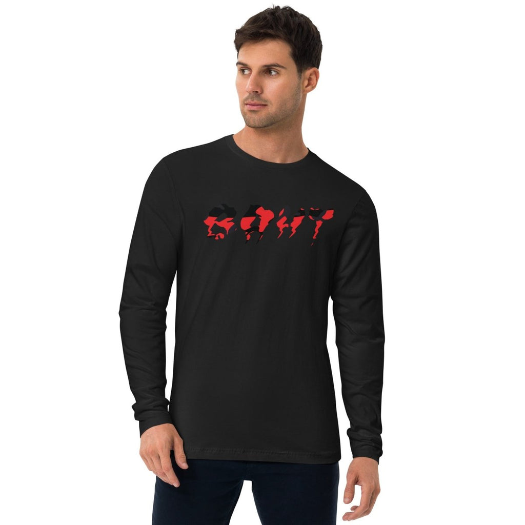 Red Camo Long Sleeve- - Baht