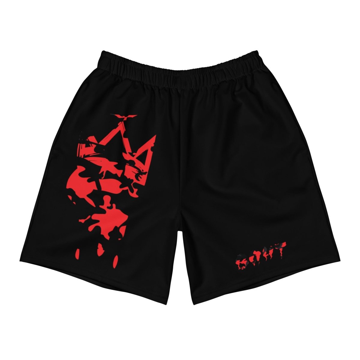 Red Camo Shorts- - Baht
