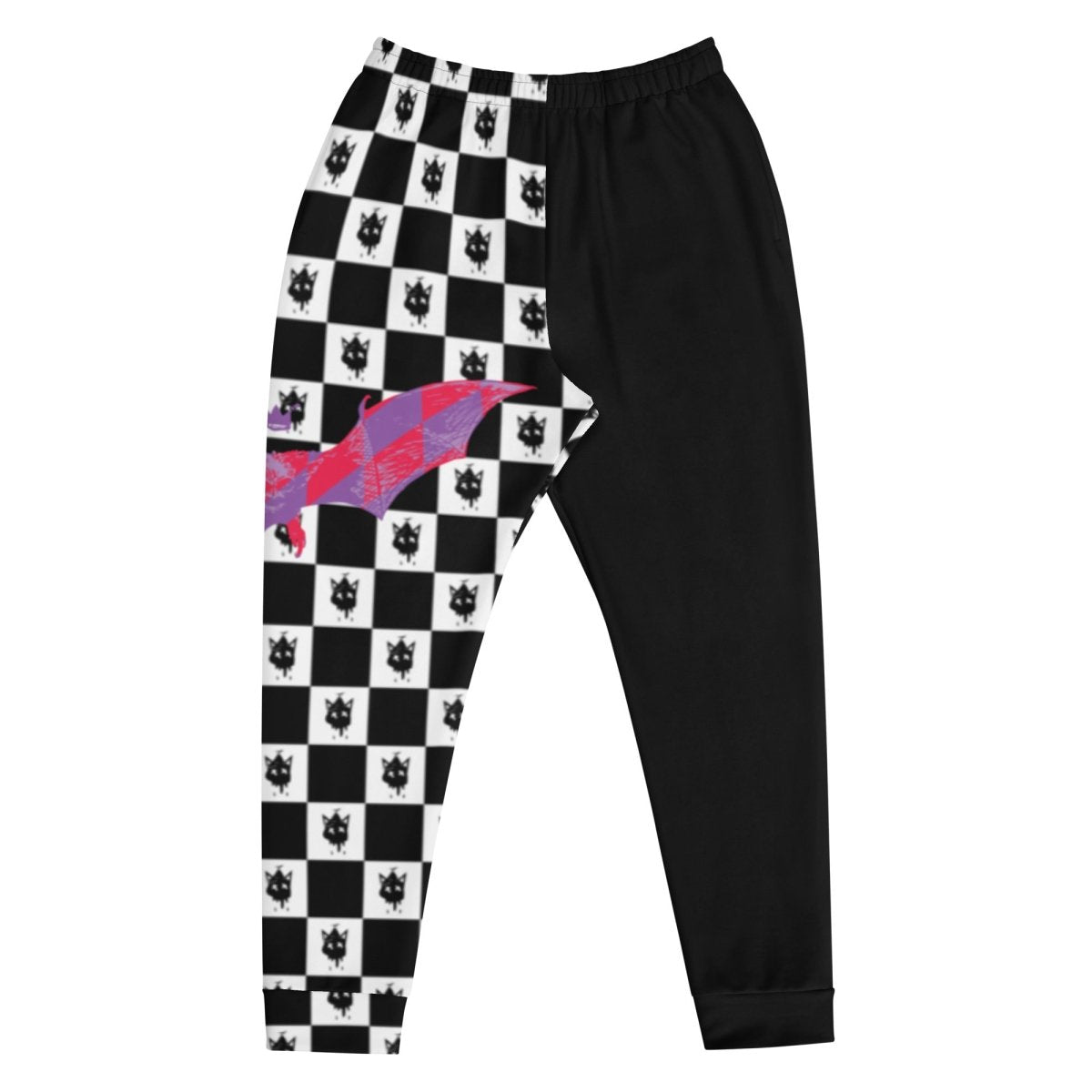Retro Checkered Joggers- - Baht