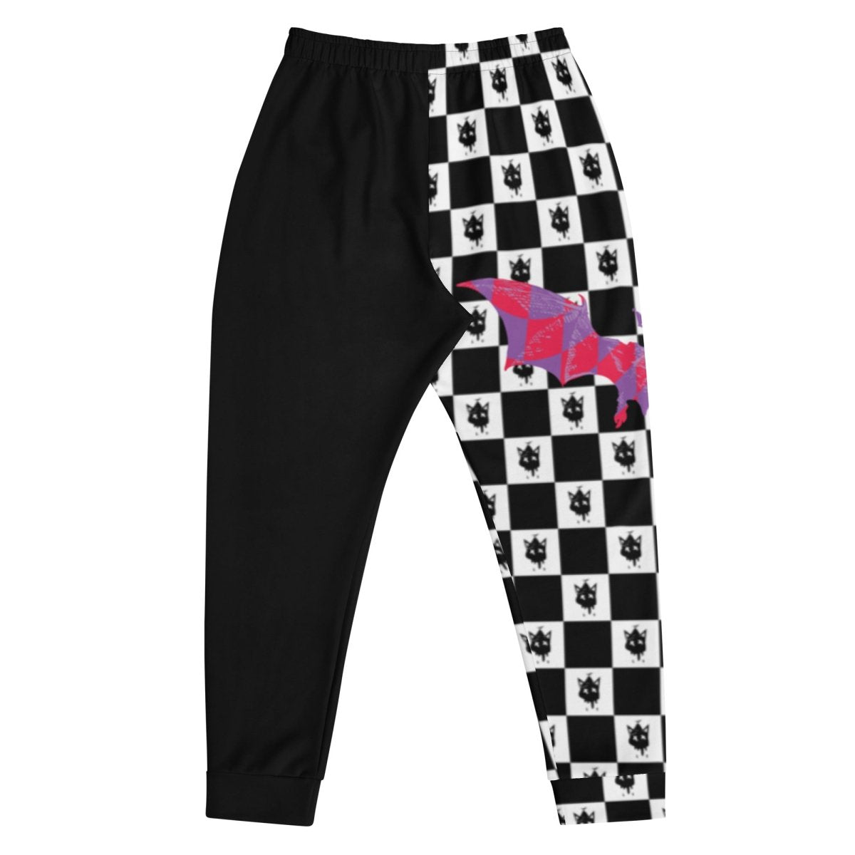 Retro Checkered Joggers- - Baht
