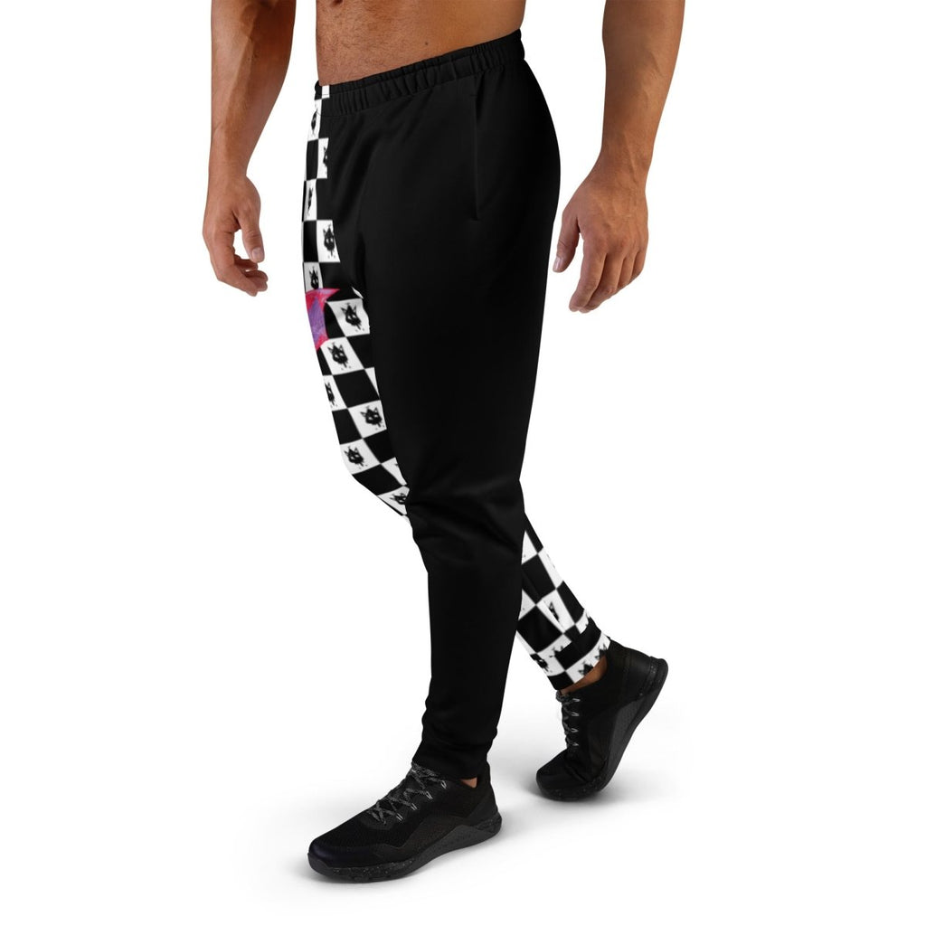 Retro Checkered Joggers- - Baht