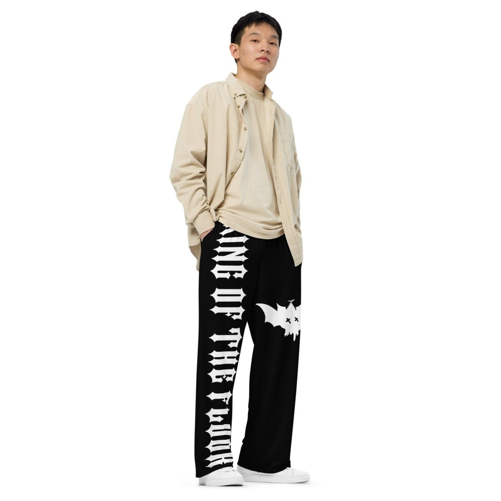 Retro KOTF wide-leg pants- - Baht