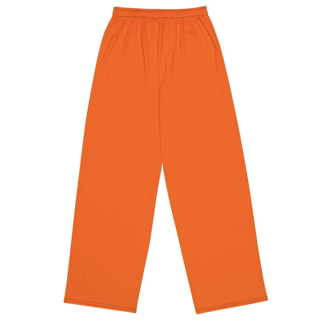 Retro Orange wide-leg pants- - Baht