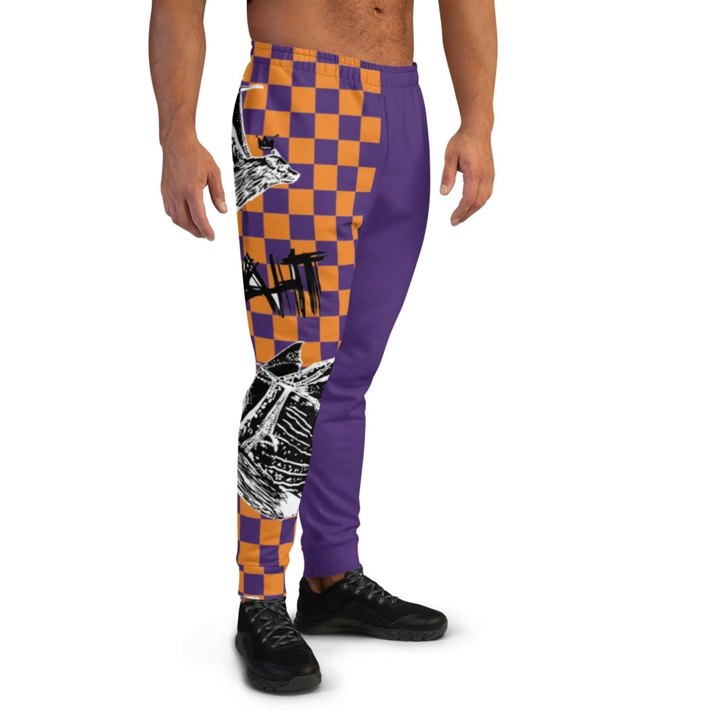 Retro Purple Joggers- - Baht