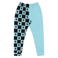 Teal Checker Joggers- - Baht