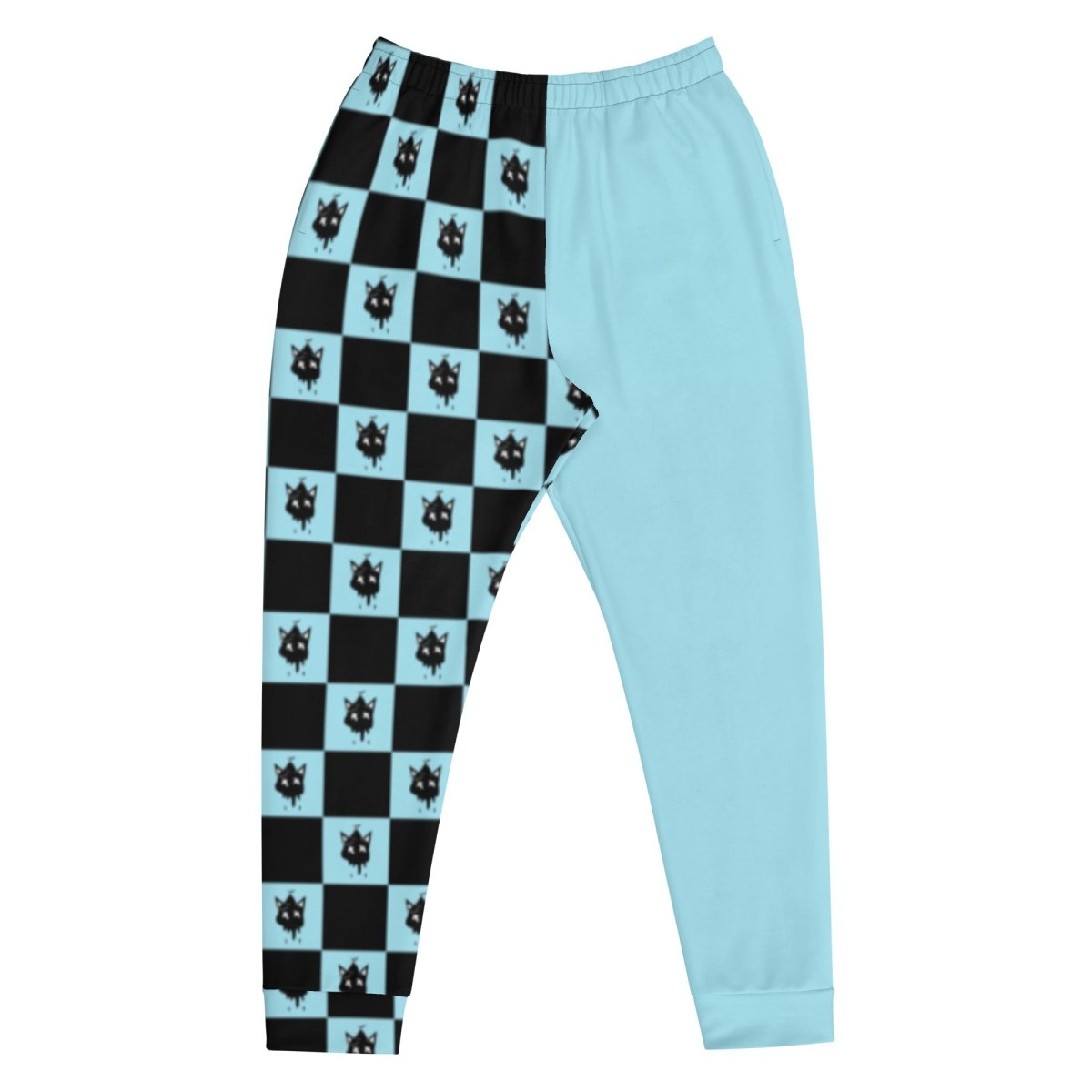 Teal Checker Joggers- - Baht