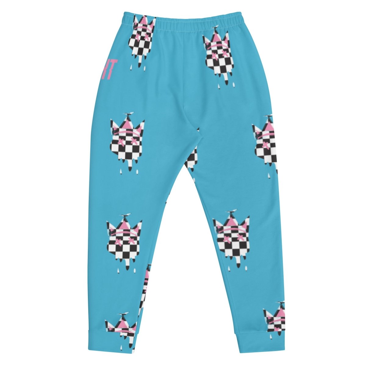 Teal Checkered Joggers- - Baht
