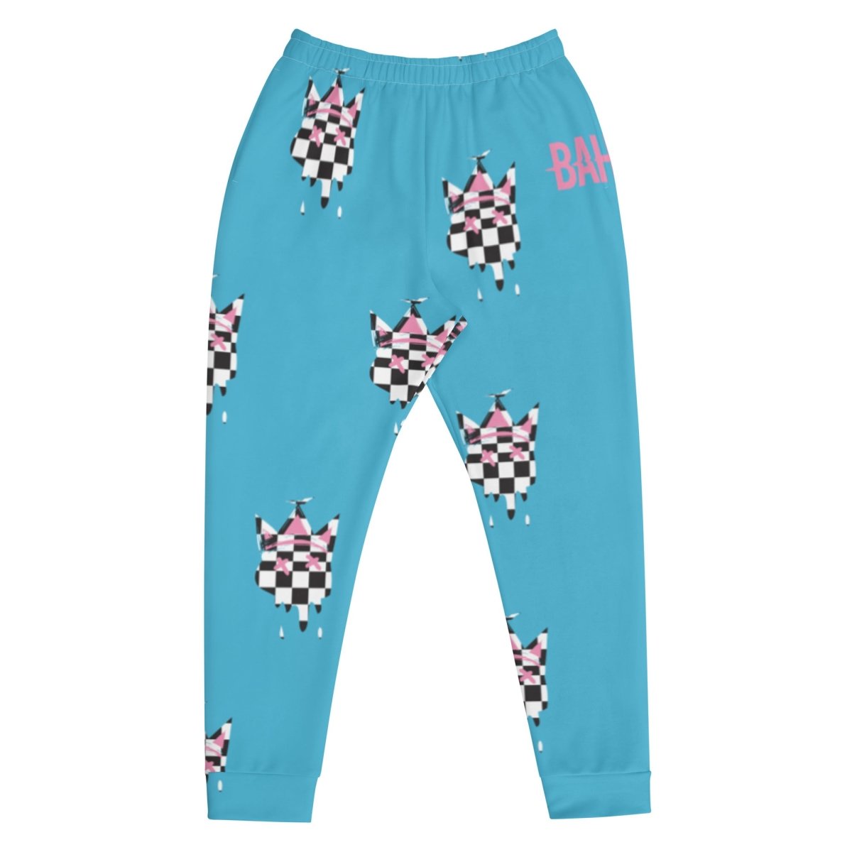 Teal Checkered Joggers- - Baht