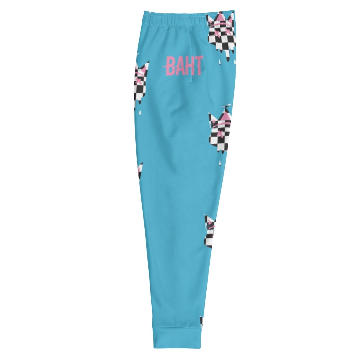 Teal Checkered Joggers- - Baht