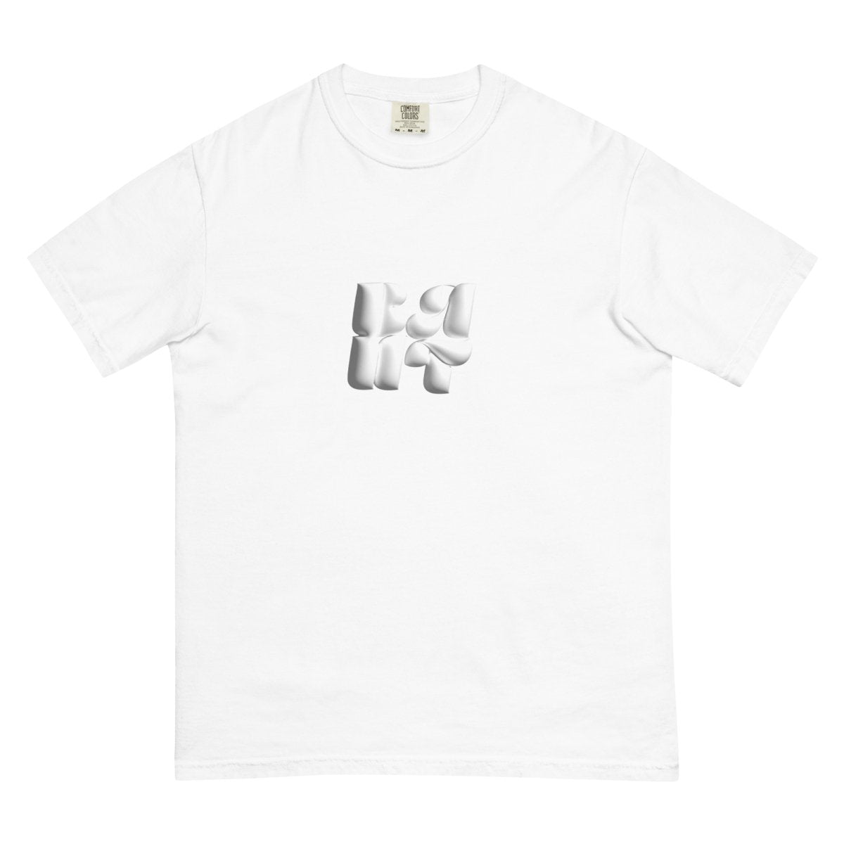White bubble T- - Baht
