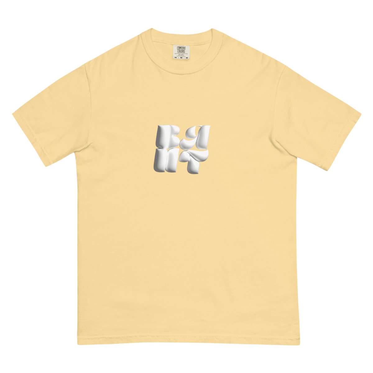 White bubble T- - Baht