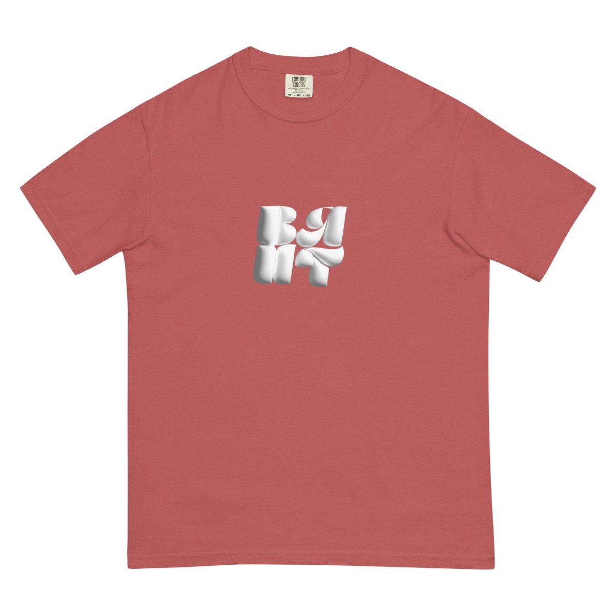 White bubble T- - Baht