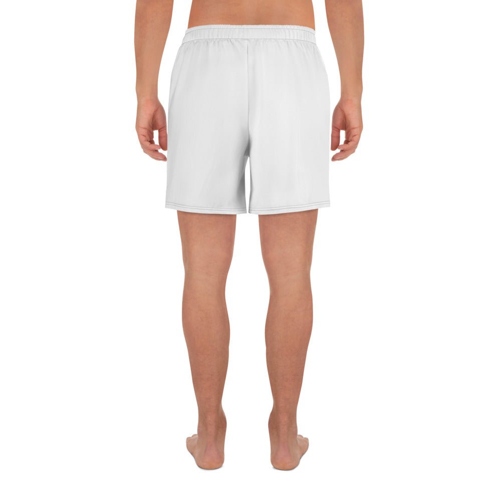 White Retro Baht Shorts- - Baht