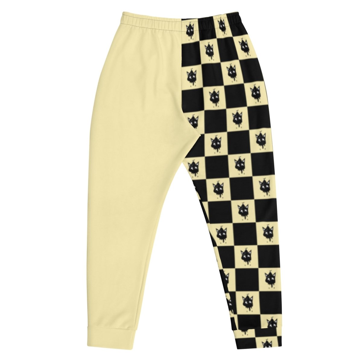 Yellow Checkered Joggers- - Baht