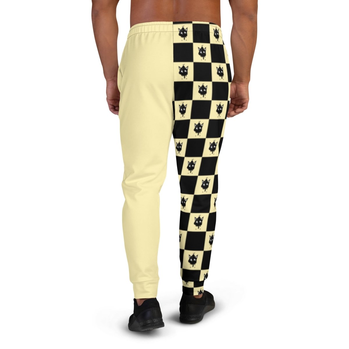 Yellow Checkered Joggers- - Baht
