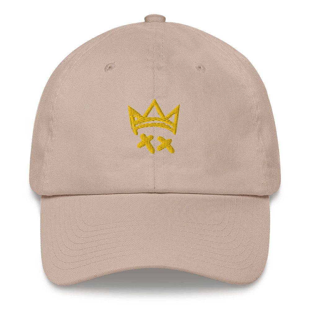 Yellow Crown Dad hat- - Baht
