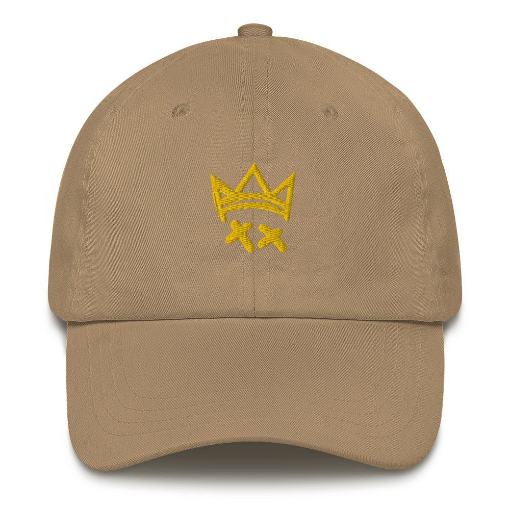 Yellow Crown Dad hat- - Baht