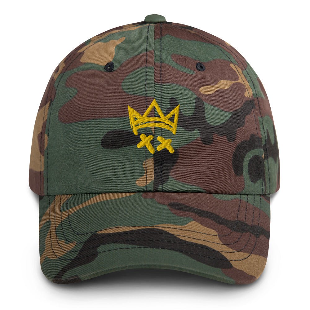 Yellow Crown Dad hat- - Baht