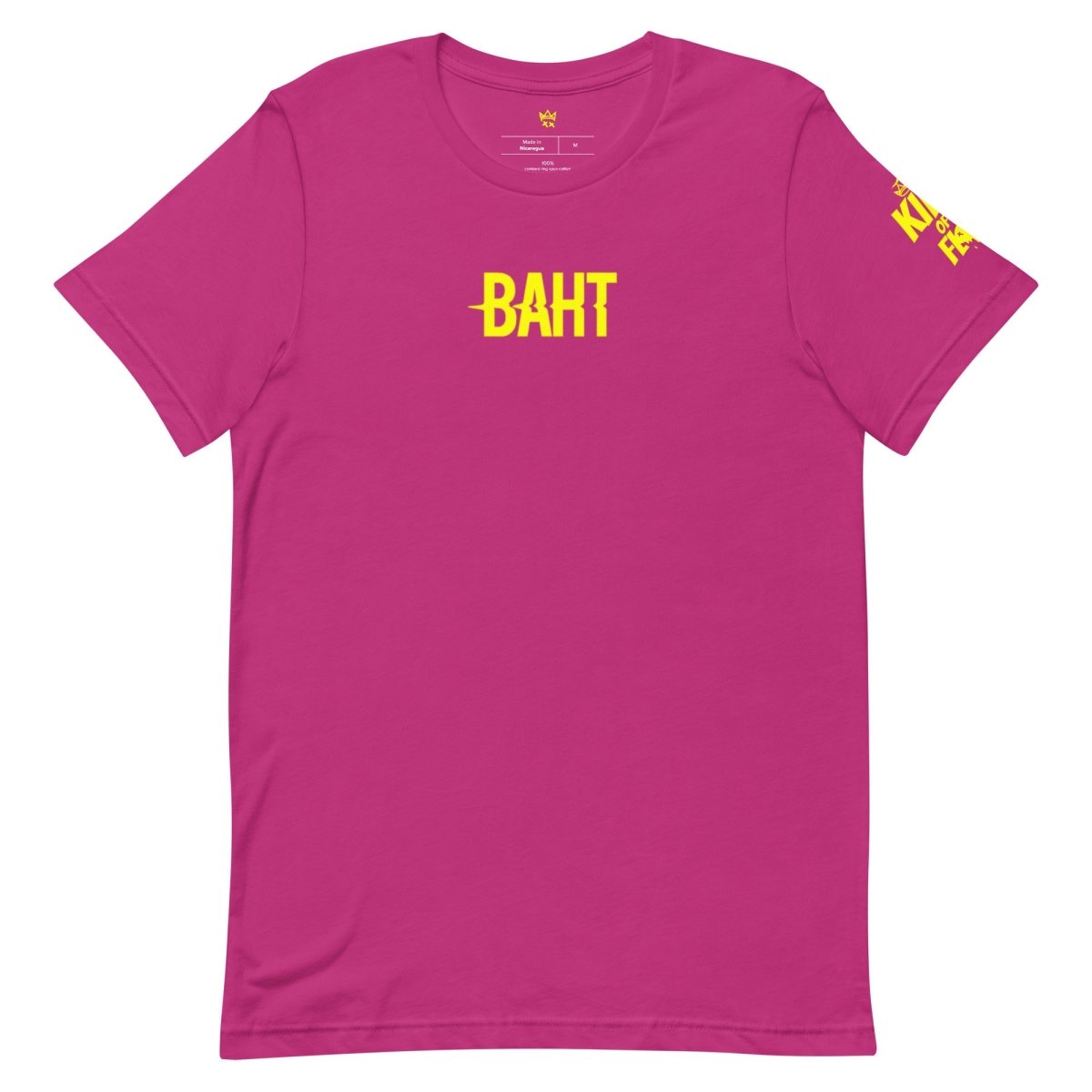 Yellow Crown t-shirt- - Baht