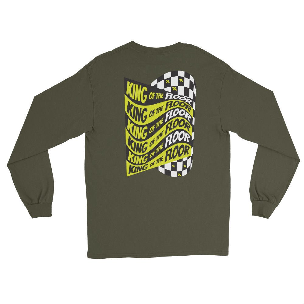 Yellow Sketchy Long Sleeve Shirt- - Baht