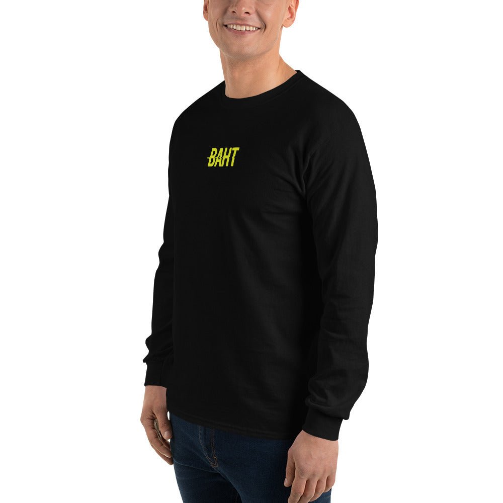 Yellow Sketchy Long Sleeve Shirt- - Baht