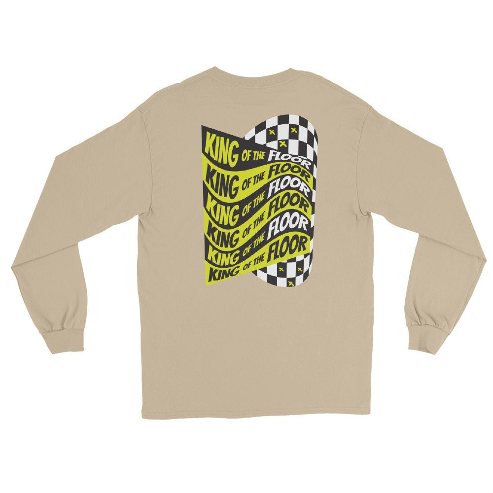 Yellow Sketchy Long Sleeve Shirt- - Baht